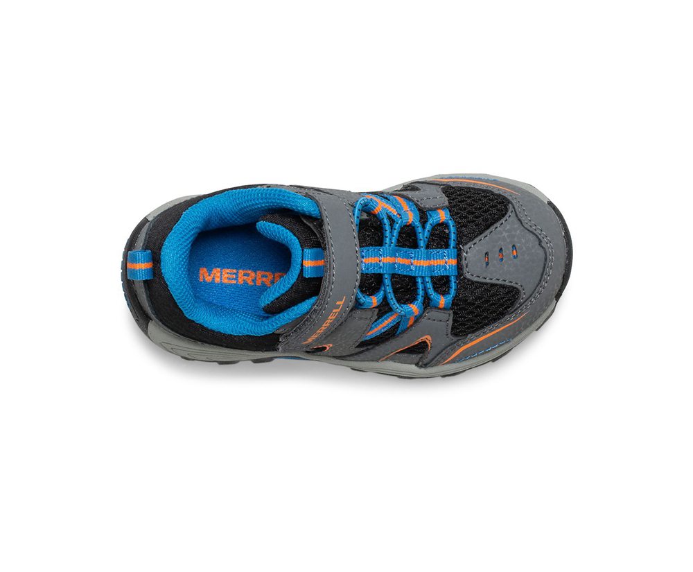 Merrell Hiking Shoes Grey/Black - Trail Chaser Jr. - Kids 70FDILBVG